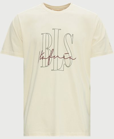 BLS T-shirts LOGO OUTLINE T-SHIRT 202308055 Sand
