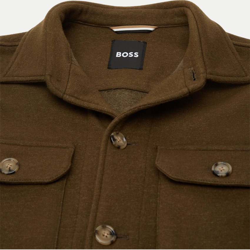 BOSS Shirts 50502681 C-CARPER-OS-224F ARMY