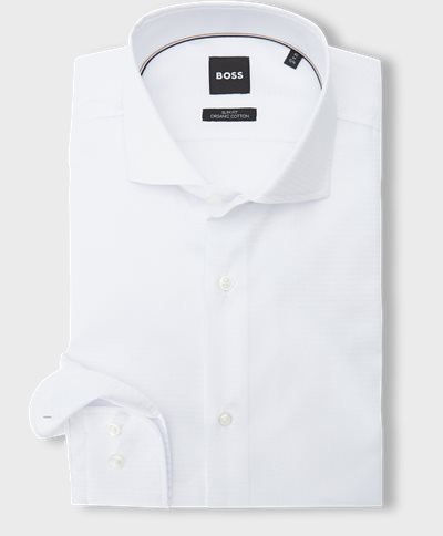 BOSS Shirts 50502800 H-HANK-SPREAD-C1-222 White
