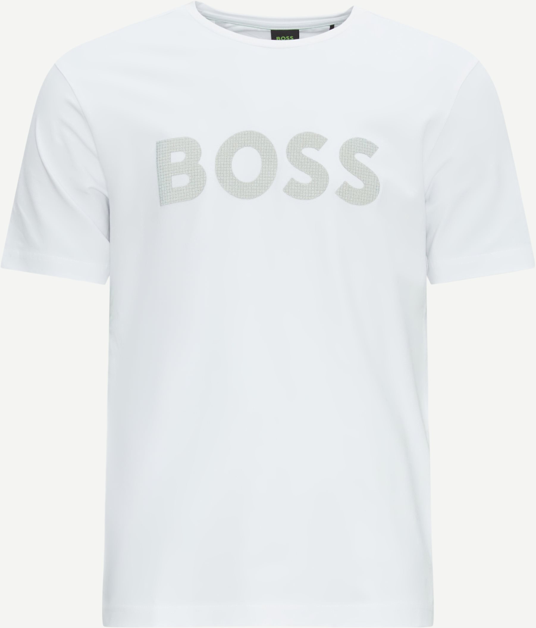 BOSS Athleisure T-shirts 50501195 TEE 8 Hvid