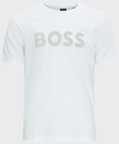 BOSS Athleisure T-shirts 50501195 TEE 8 Vit