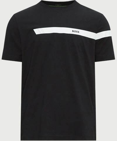 BOSS Athleisure T-shirts 50501227 TEE 2 Sort