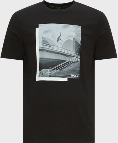 BOSS Athleisure T-shirts 50507028 TEE 10 Black