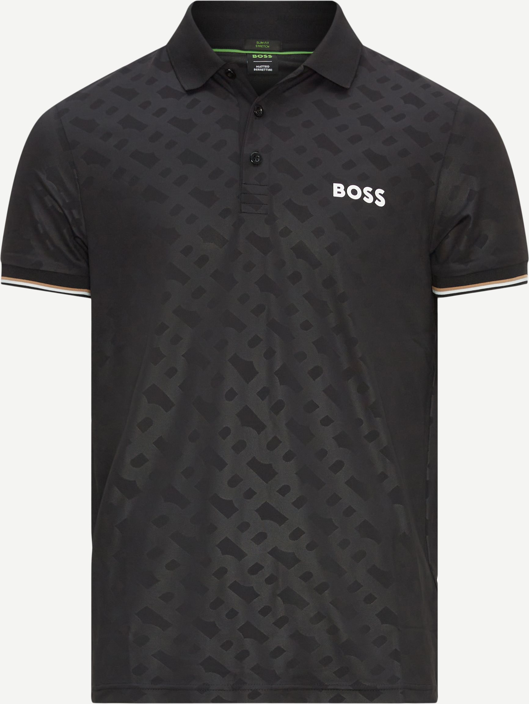 BOSS Athleisure T-shirts 50501282 PATTEO MB 12 Black