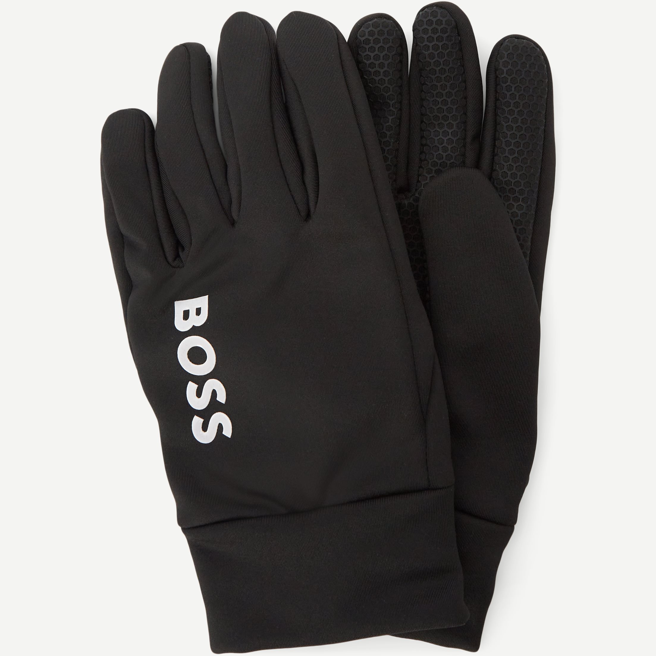 BOSS Athleisure Gloves 50496570 RUNNING-GLOVES-3 Black