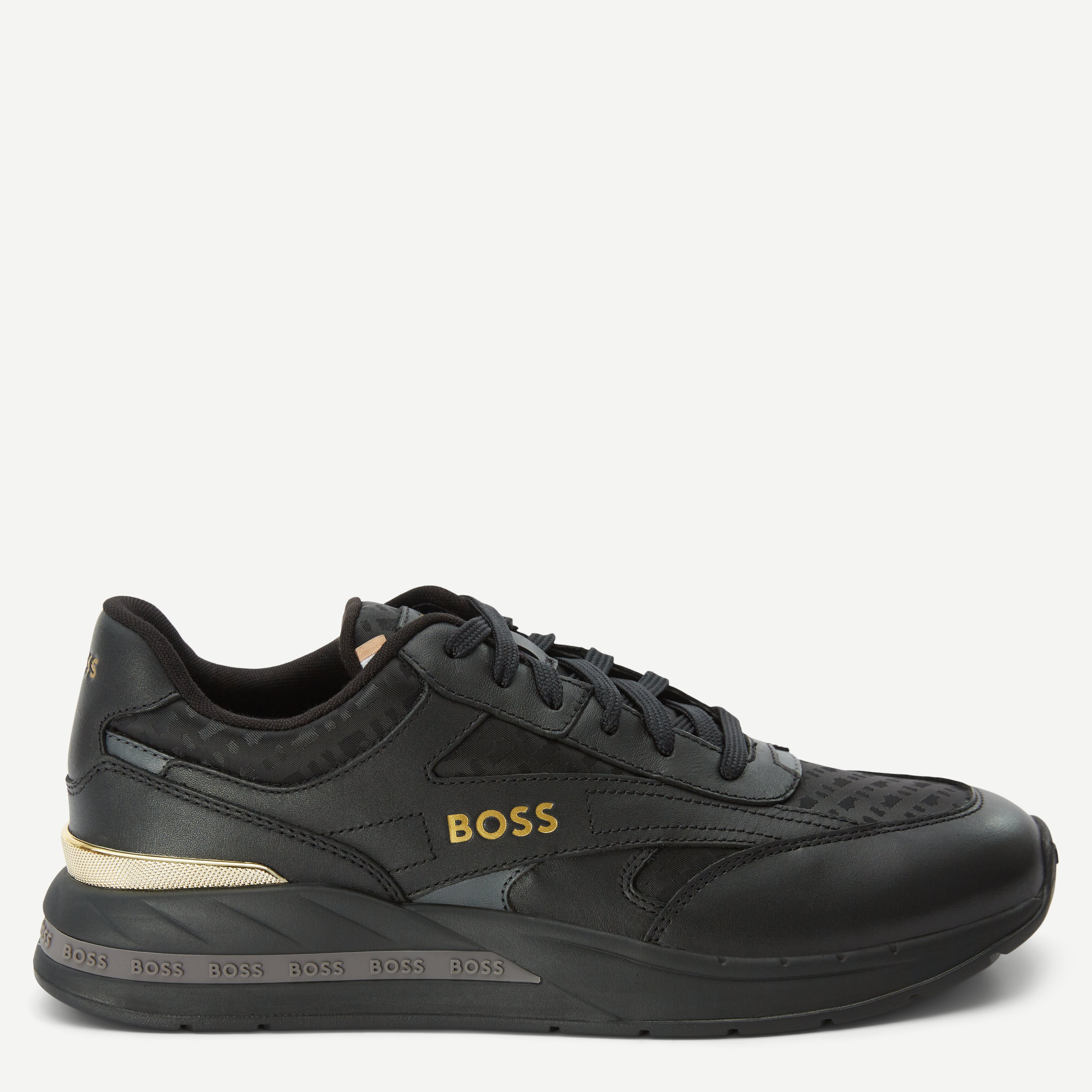 BOSS Shoes 50502901 KURT_RUNN_MNMX Black