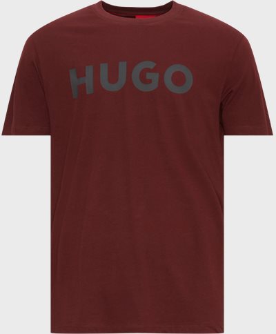 HUGO T-shirts 50467556 DULIVIO 2303 Röd