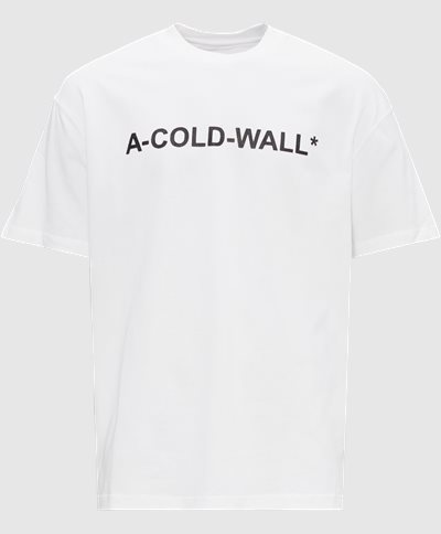 A-COLD-WALL* T-shirts ACWMTS160 ESSENTIALS LOGO T White