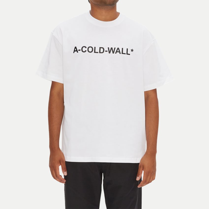 A-COLD-WALL* T-shirts ACWMTS160 ESSENTIALS LOGO T HVID