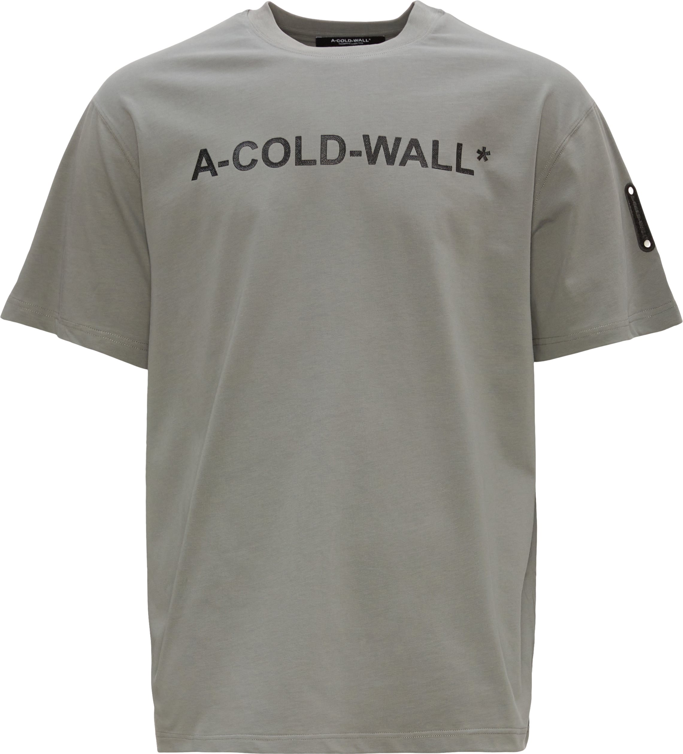 A-COLD-WALL* T-shirts ACWMTS175 LARGE LOGO T Green