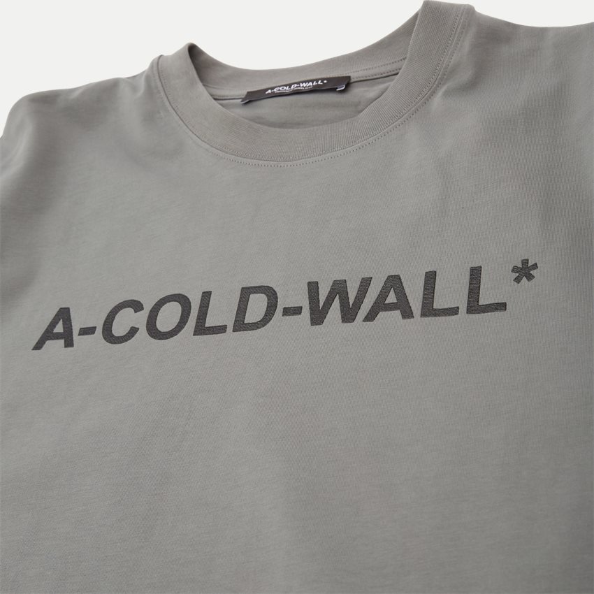 A-COLD-WALL* T-shirts ACWMTS175 LARGE LOGO T GRØN