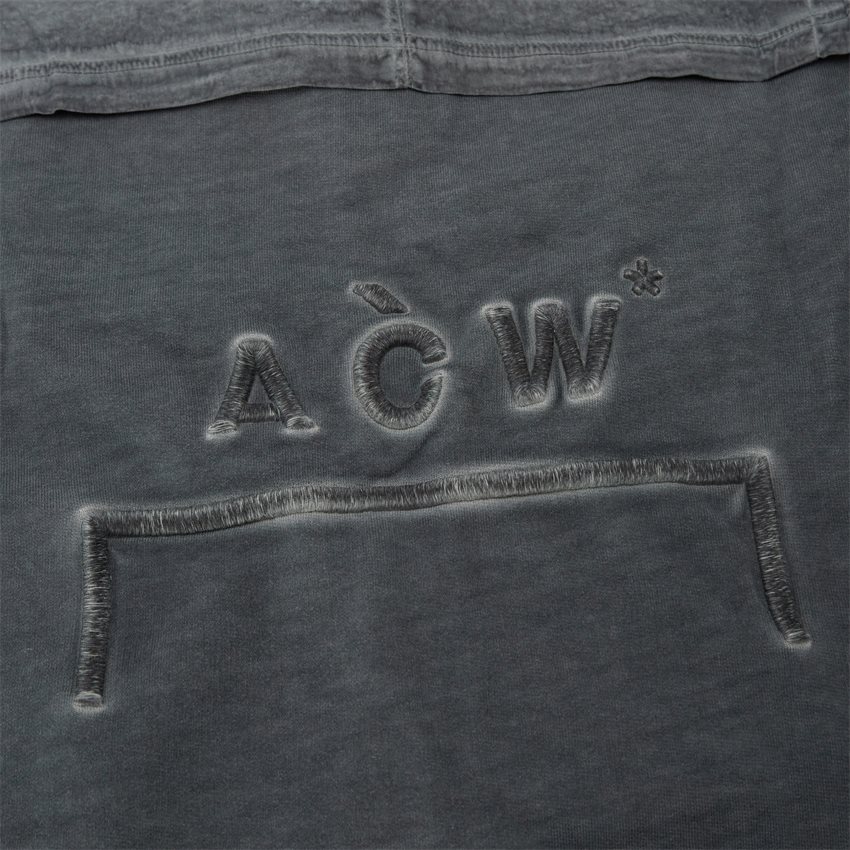 A-COLD-WALL* Sweatshirts ACWMW130 WASH CONTRAST ZIP-UP GRÅ