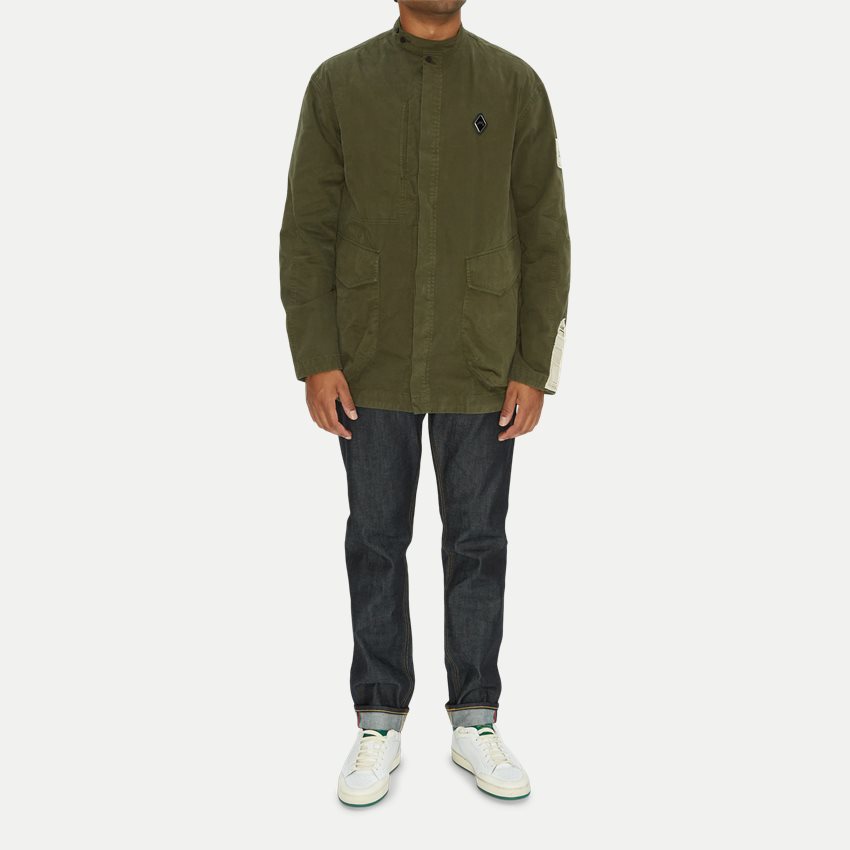 A-COLD-WALL* Jackor ACWWMSH099 ANDO WORK SHIRT OLIVE
