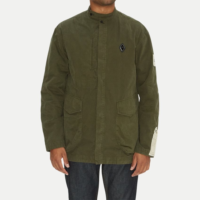 A-COLD-WALL* Jackets ACWWMSH099 ANDO WORK SHIRT OLIVE