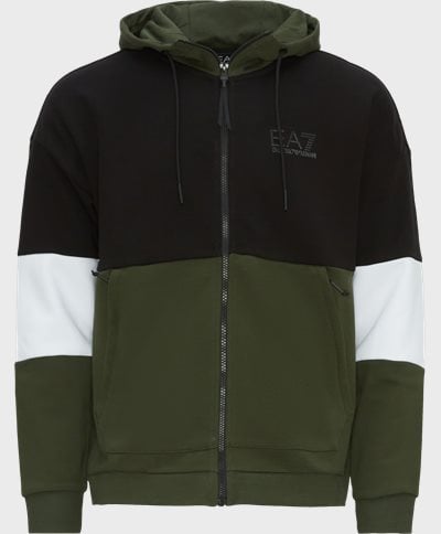 EA7 Sweatshirts PJ07Z 6RPV55 VR. 43 Grøn