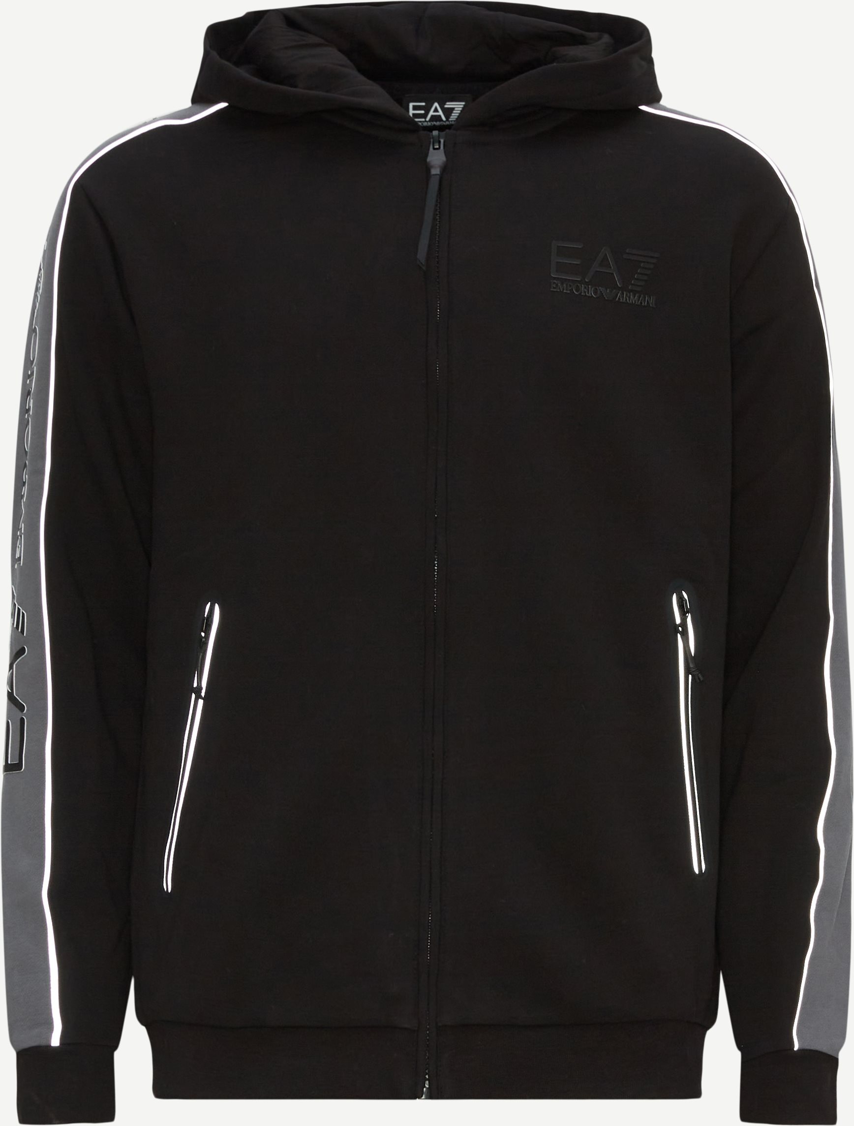 EA7 Sweatshirts PJ07Z 6RPM31 Black