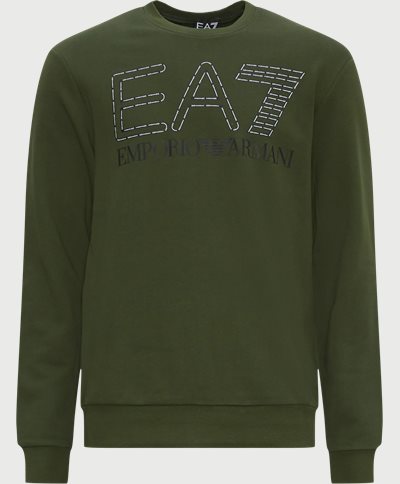 EA7 Sweatshirts PJSHZ 6RPM08 Green