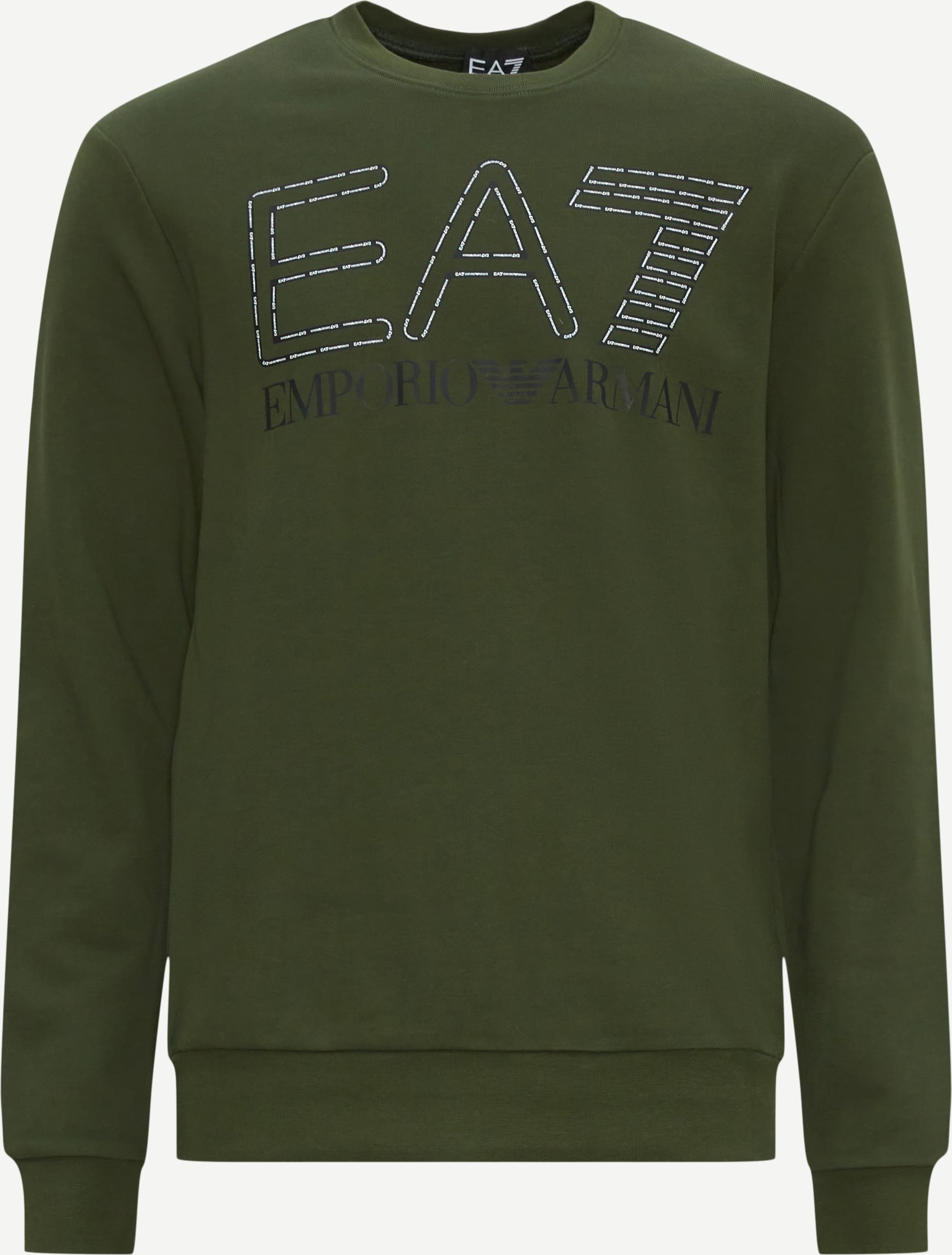 EA7 Sweatshirts PJSHZ 6RPM08 Green