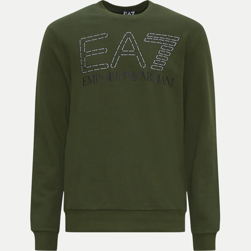 EA7 Sweatshirts PJSHZ 6RPM08 GRØN