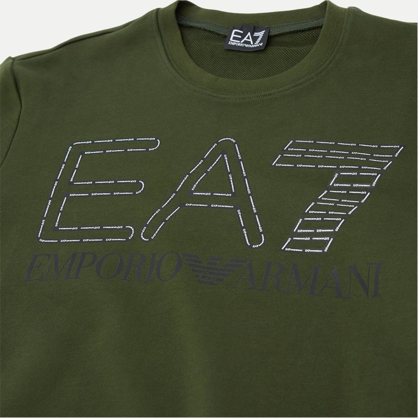 EA7 Sweatshirts PJSHZ 6RPM08 GRØN