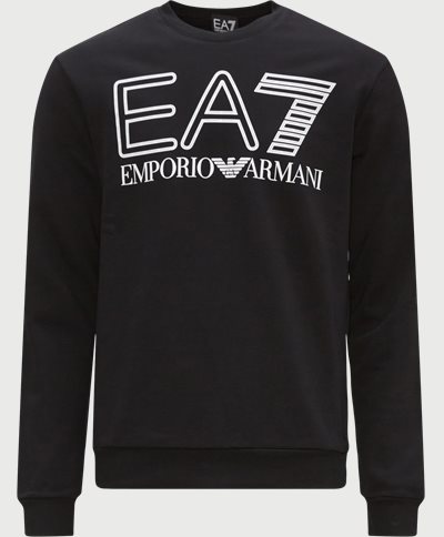 EA7 Sweatshirts PJSHZ 6RPM08 Black