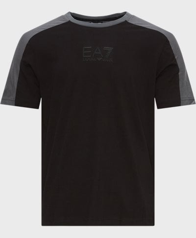 EA7 T-shirts PJ02Z 6RPT15 Svart