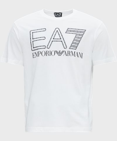 EA7 T-shirts PJFFZ 6RPT03 Hvid