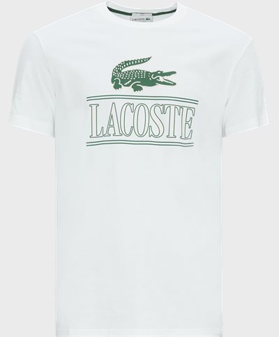 Lacoste T-shirts TH1218 Vit