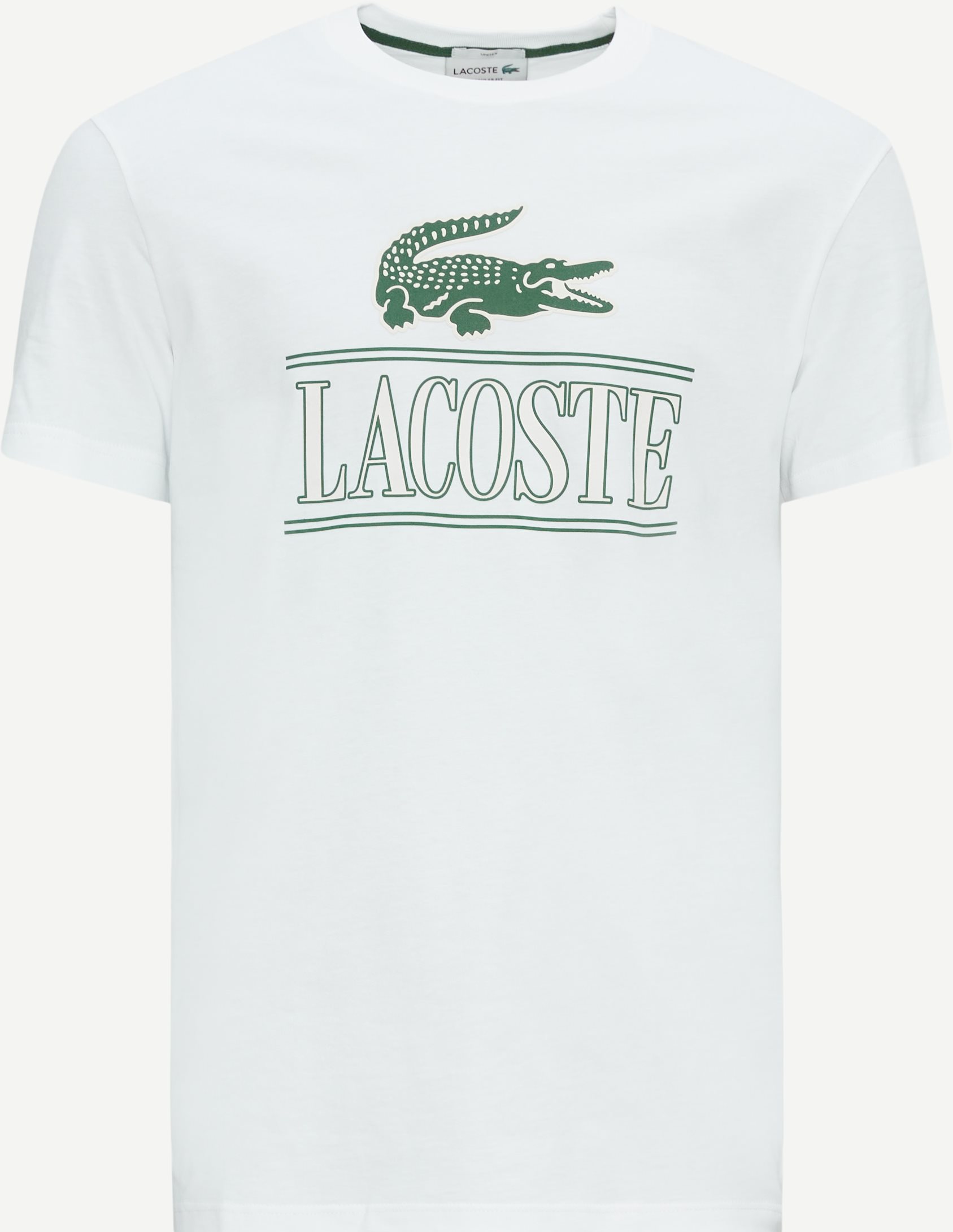Lacoste T-shirts TH1218 Hvid