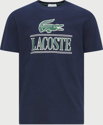 Lacoste T-shirts TH1218 Blå