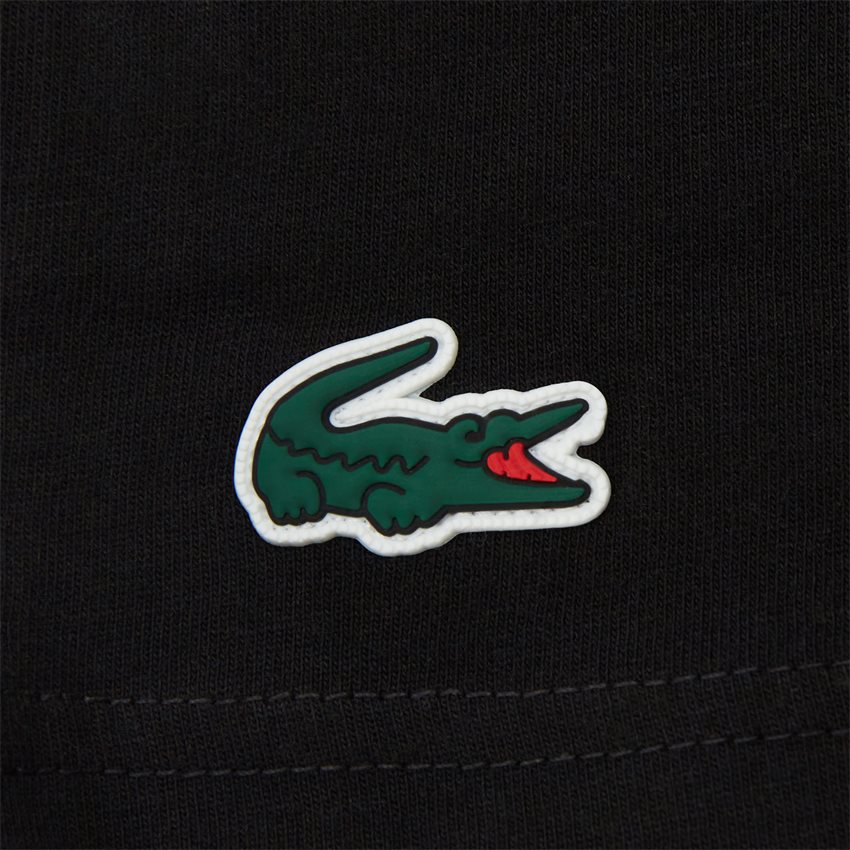 Lacoste T-shirts TH1801 SORT