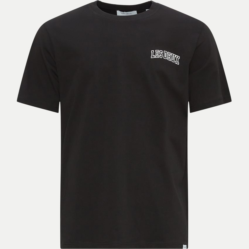 Les Deux T-shirts BLAKE T-SHIRT LDM101113 2303 BLK/WHI