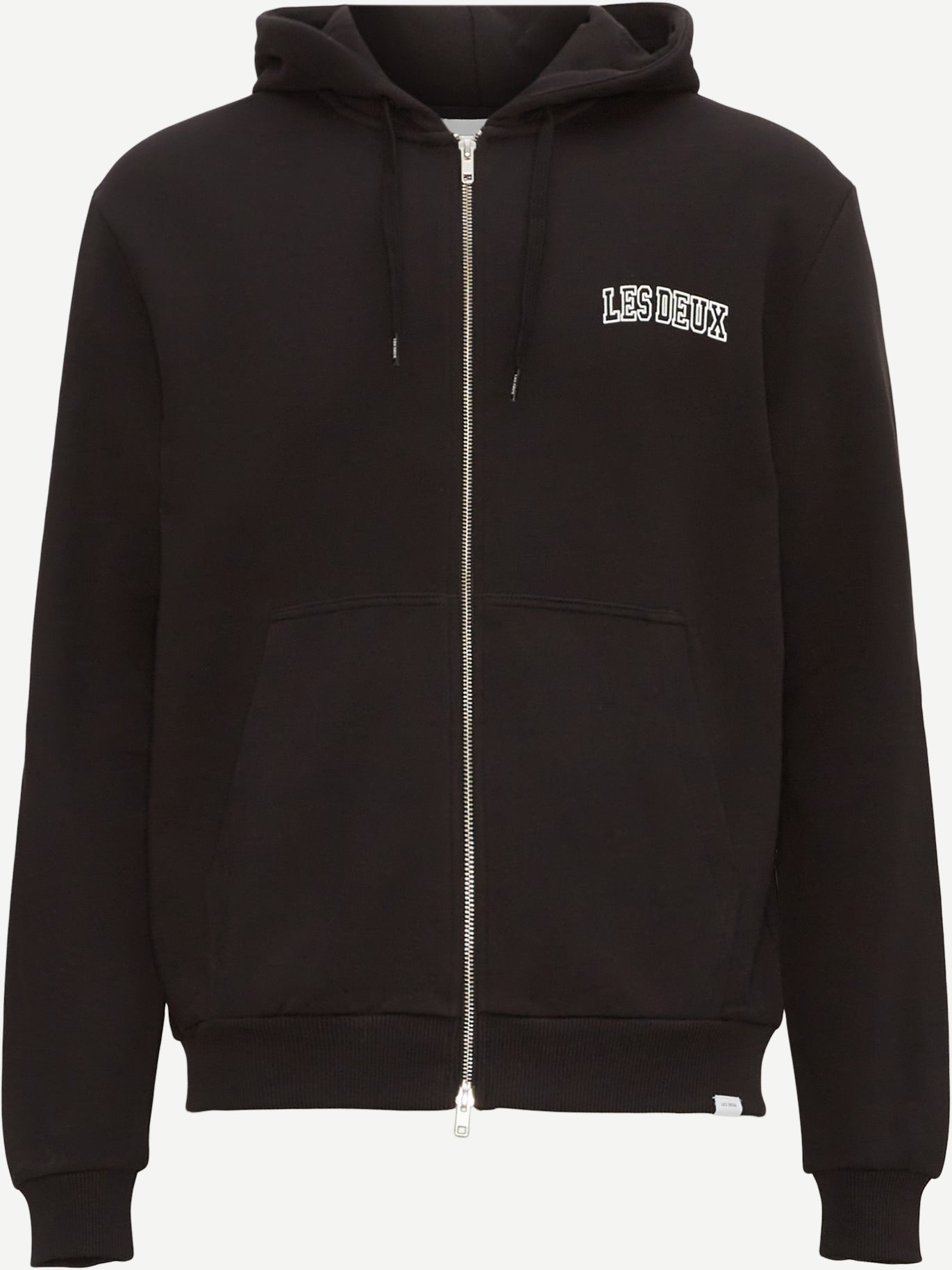 Les Deux Sweatshirts BLAKE ZIPPER HOODIE LDM202014 Black