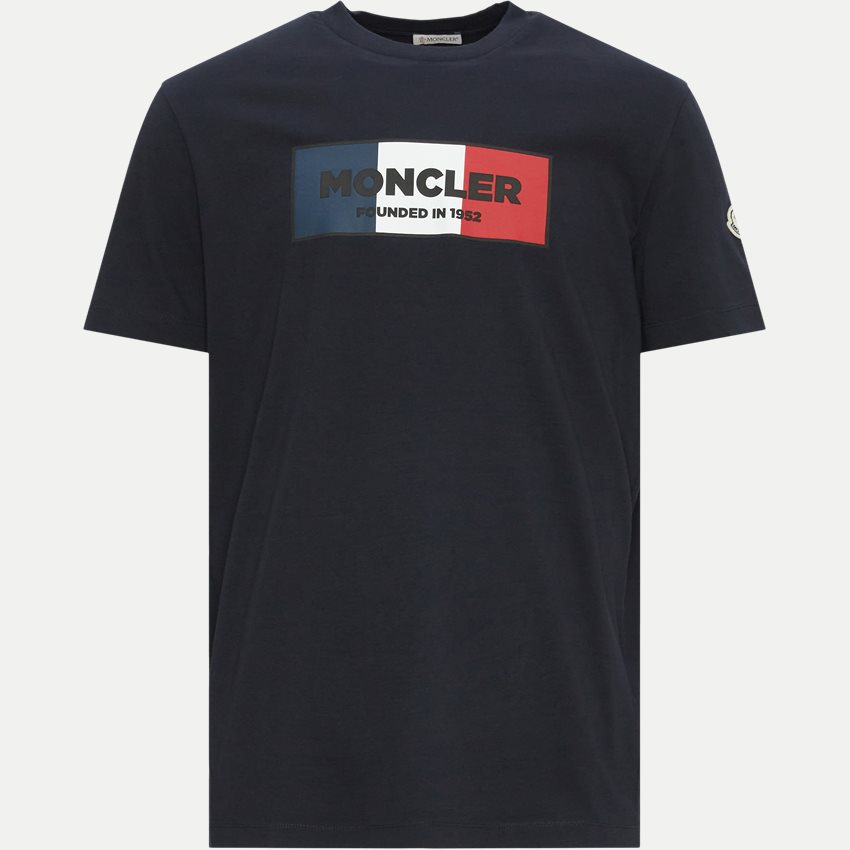 Moncler T-shirts 8C00036 8390T NAVY
