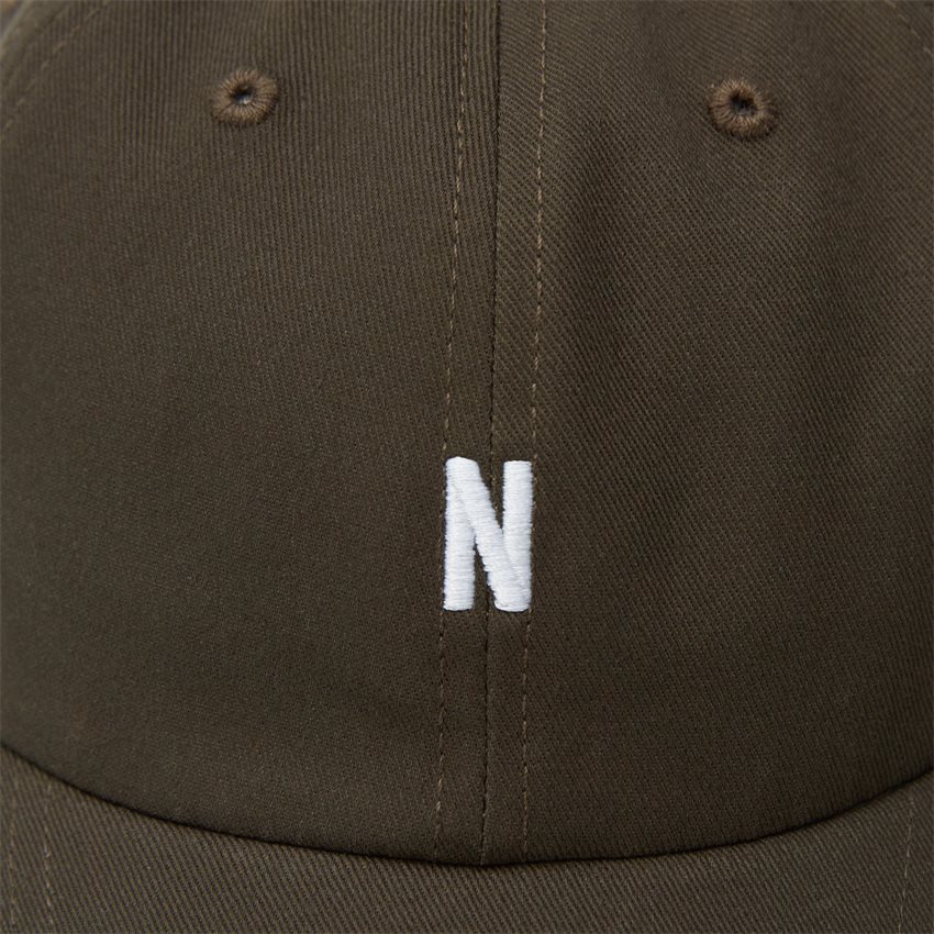 Norse Projects Caps N80-0001 TWILL SPORTS CAP 2303 OLIVEN