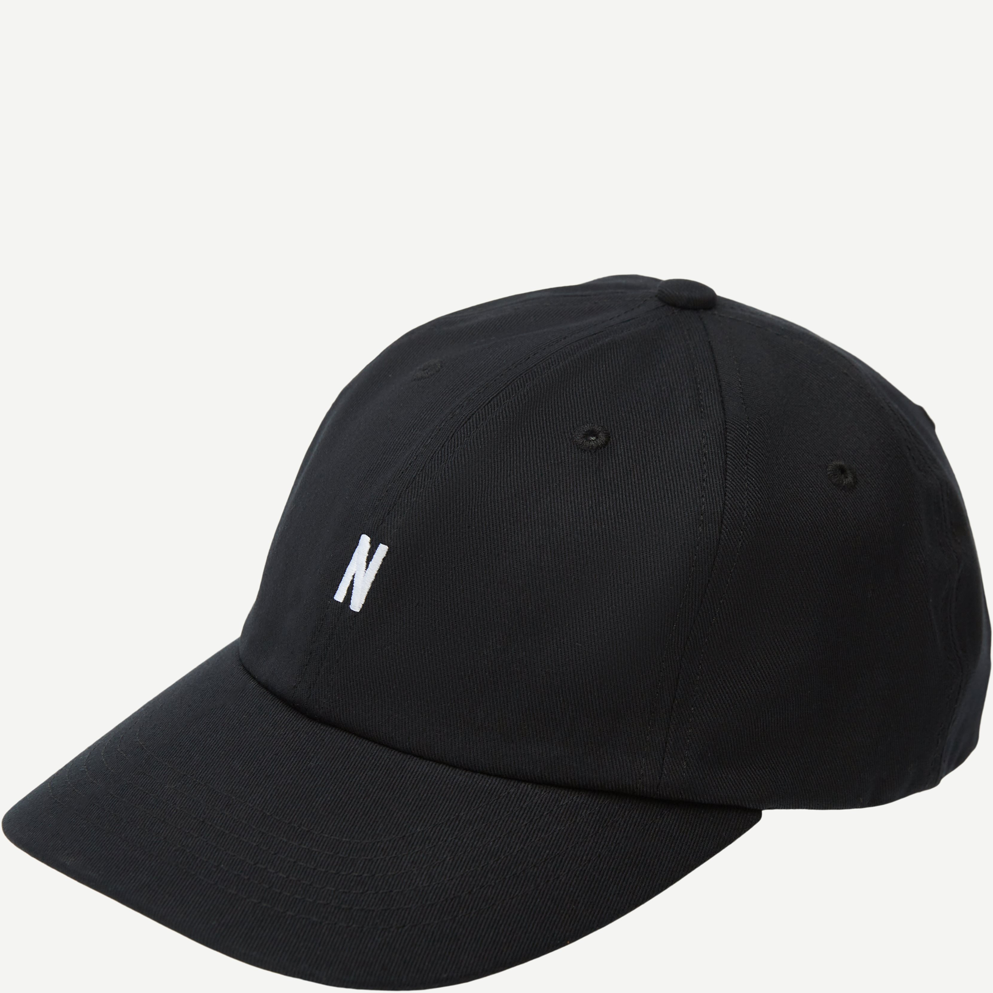 Norse Projects Caps N80-0001 TWILL SPORTS CAP 2303 Black
