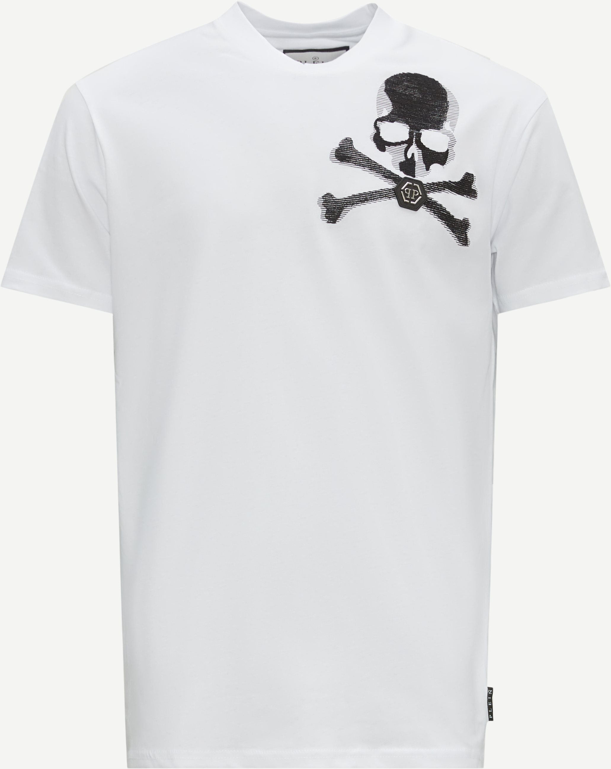 Philipp Plein T-shirts MTK6187 PJY002N White