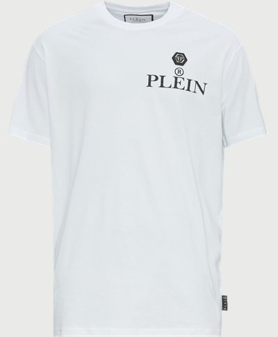 Philipp Plein T-shirts AACC MTK6627 PJY002N Hvid