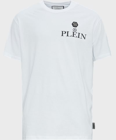 Philipp Plein T-shirts AACC MTK6627 PJY002N Vit