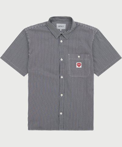Carhartt WIP Shirts S/S TERRELL SHIRT I032138 Blue