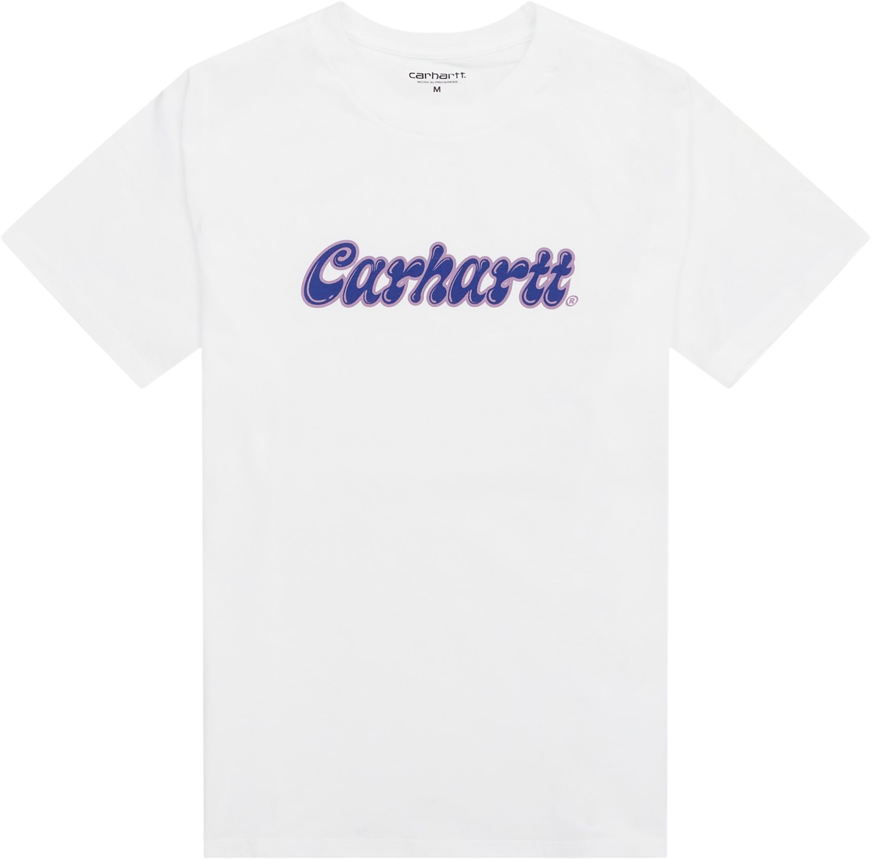Carhartt WIP T-shirts S/S LIQUID SCRIPT T-SHIRT I032120 Hvid