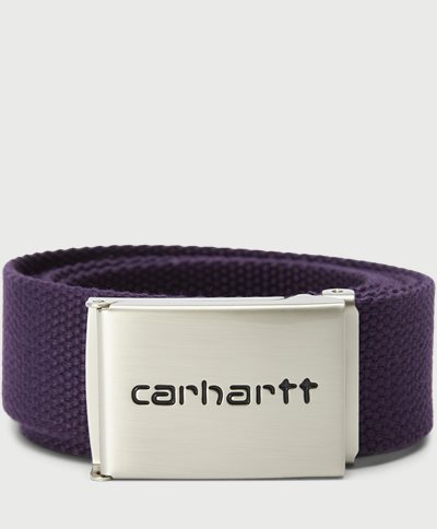 Carhartt WIP Belts CLIP BELT CHROME I019176 Lilac