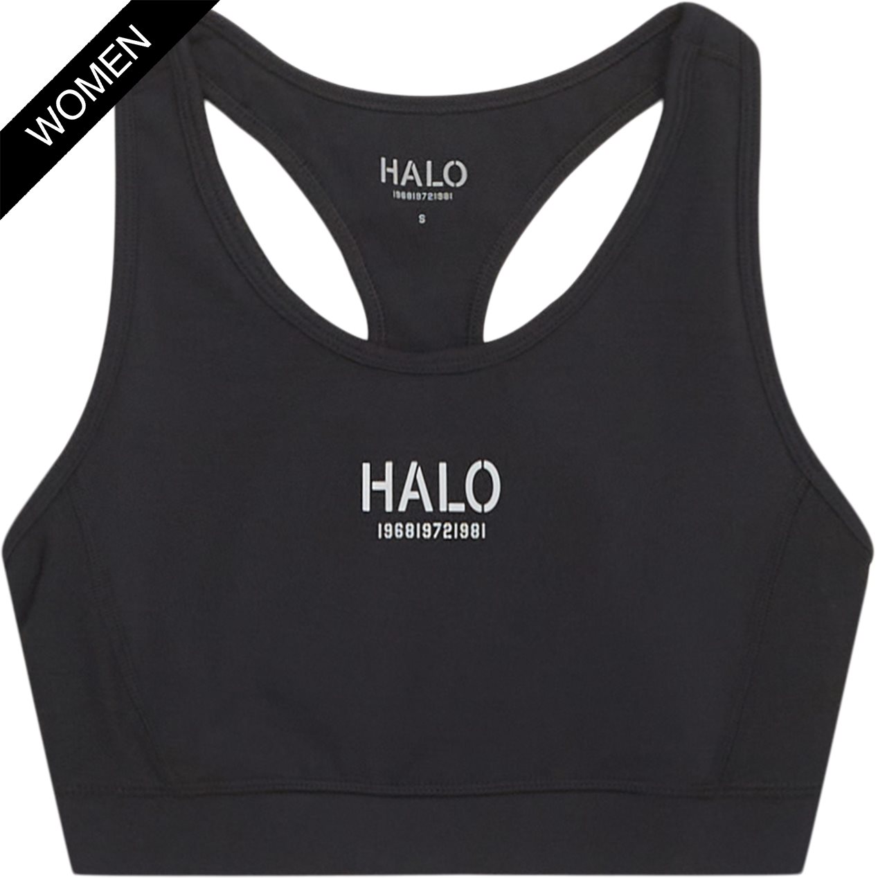 HALO Women T-shirts BRATOP 610300 Sort