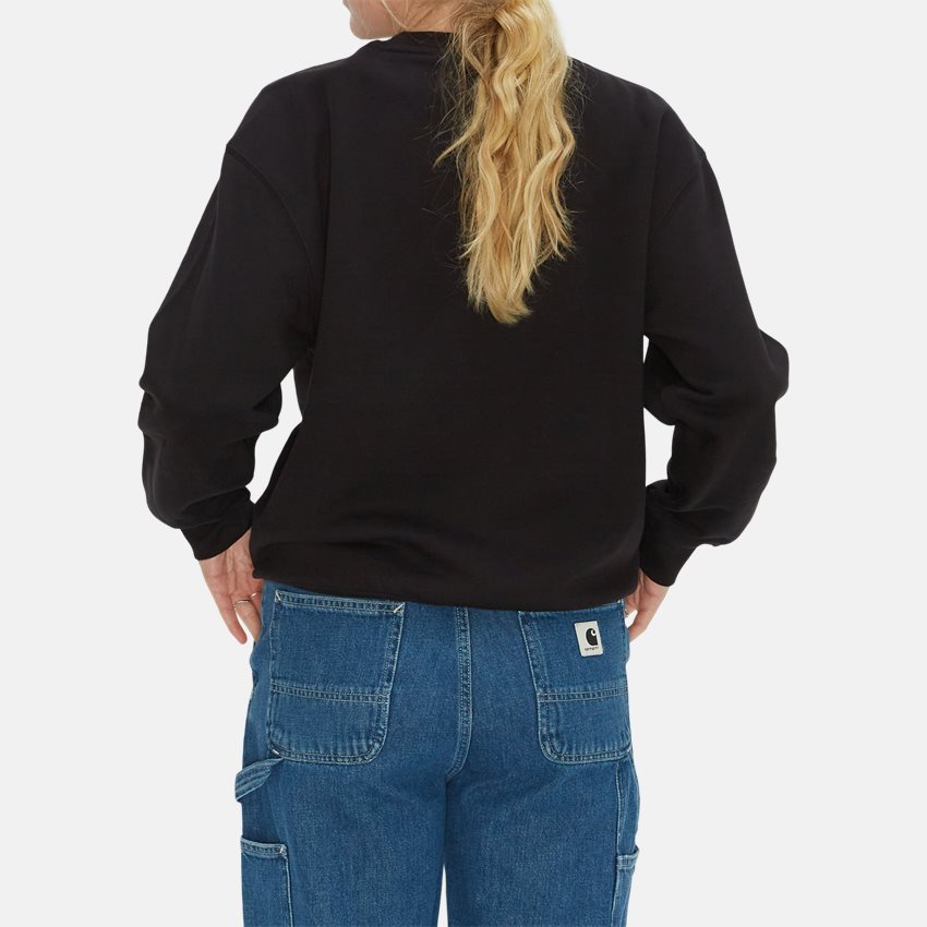 Carhartt WIP Women Sweatshirts W CARHARTT SWEAT I027475 BLACK