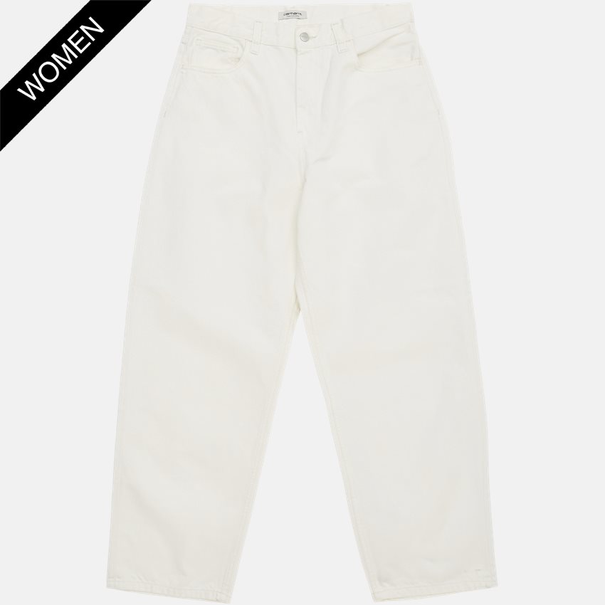 Carhartt WIP Women Jeans W BRANDON PANT I031918.0202 WHITE