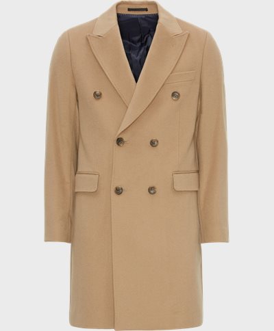 Sand Jackets CASHMERE COAT SULTAN DB Brown