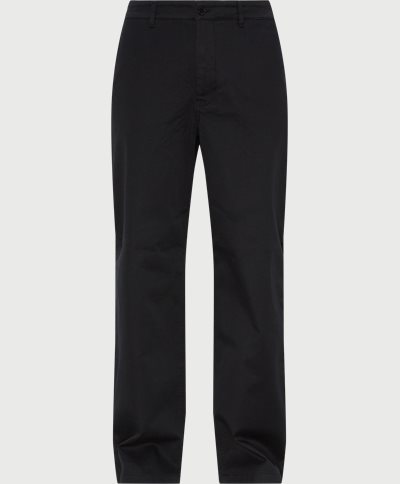 WOOD WOOD Trousers SILAS CLASSIC TROUSERS Black