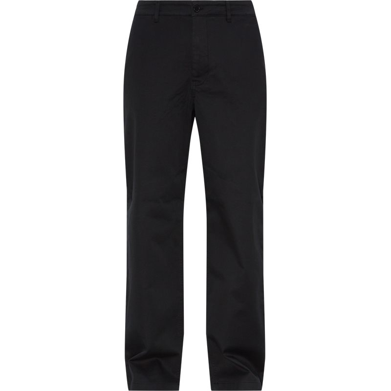 Wood - Silas Classic Trousers Bukser W31 Black herre