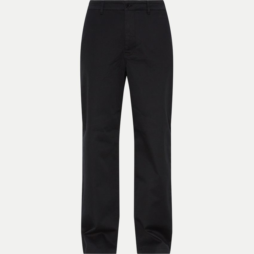 WOOD WOOD Byxor SILAS CLASSIC TROUSERS BLACK