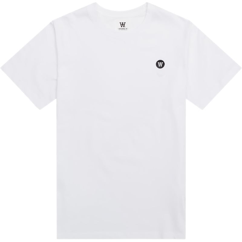 Wood - Ace T-shirt S White herre